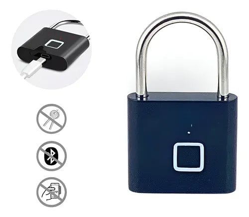 Candado Inteligente con Huella Digital y Sistema de Seguridad Avanzado