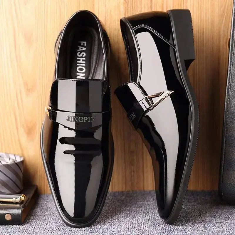 Prestige Luxe Zapatos de Cuero para Hombre, Elegancia Formal y Comodidad Todo el Día, Estilo Premium