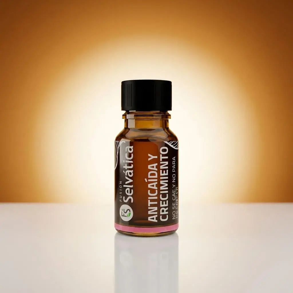 Ampolleta capilar concentrada con extractos vegetales. Ayuda a fortalecer el cabello, mejorar su vitalidad y apoyar rutinas anticaída y de crecimiento capilar. Ideal para mezclar con shampoo o tratamientos.