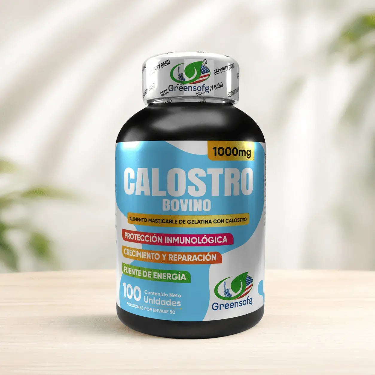 Calostro Bovino Softgel con Registro INVIMA, suplemento natural para complementar las defensas, el bienestar digestivo, la vitalidad y el cuidado diario.