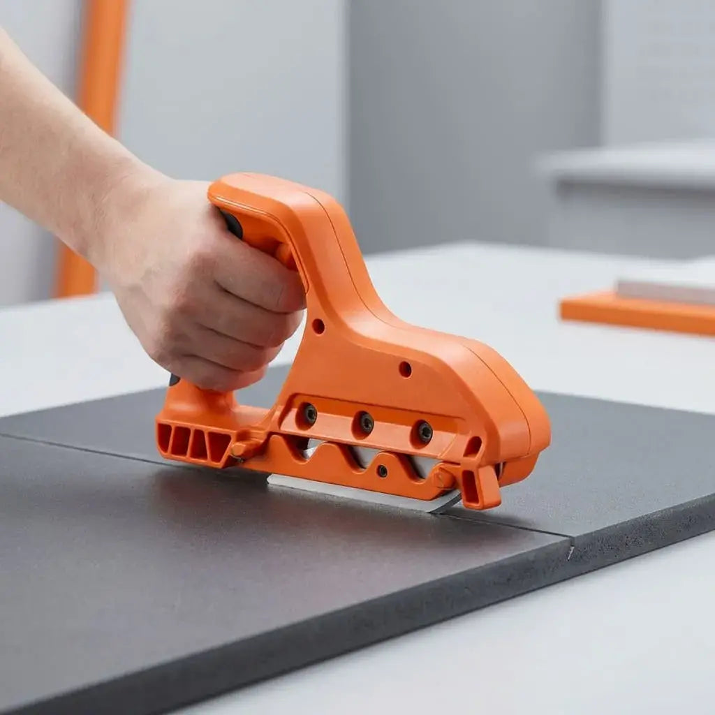 Cortador para drywall ideal para cortes limpios y precisos en paneles de yeso, instalaciones, remodelaciones, acabados y trabajos de construcción ligera.