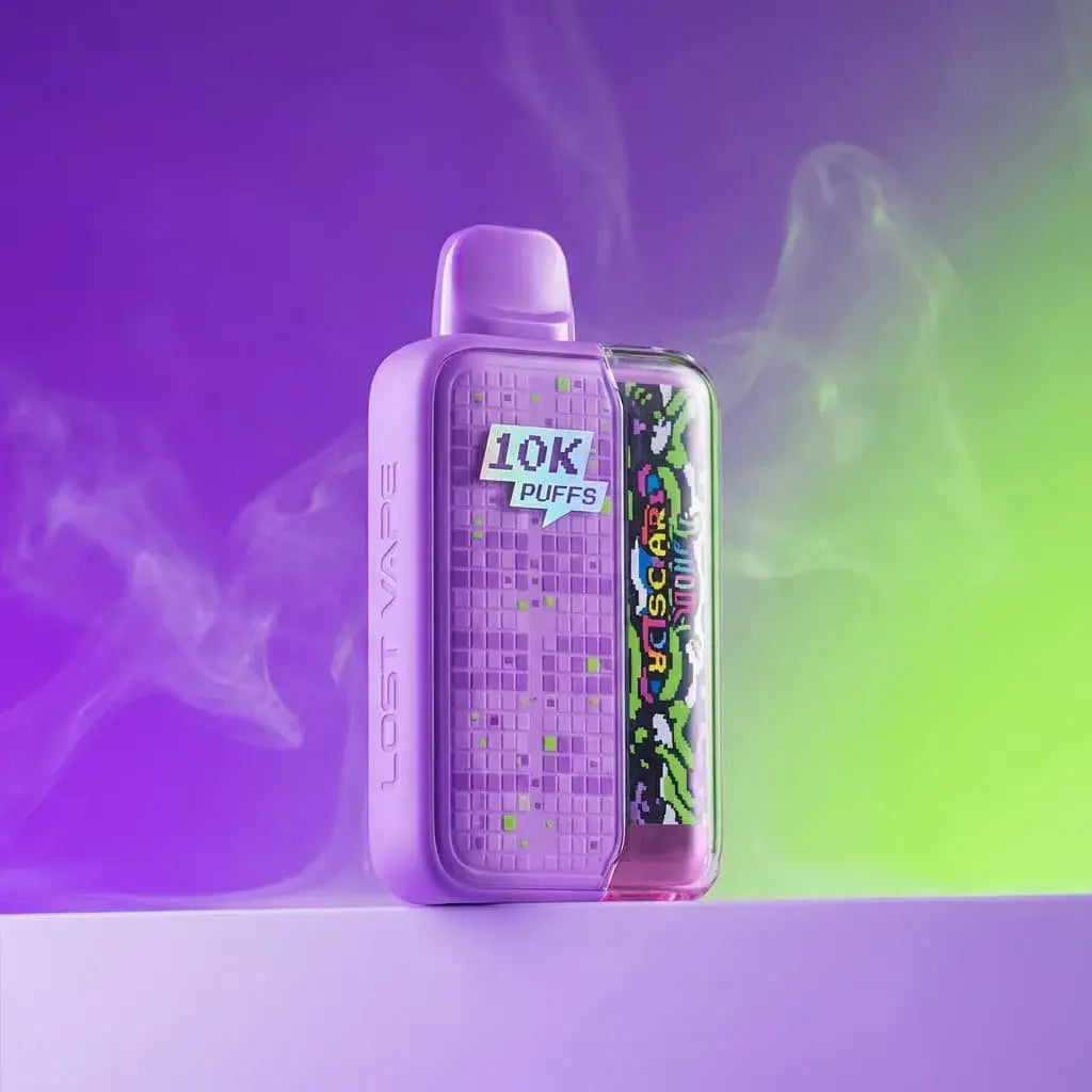 Compra Orion Bar 10000 Puffs Lost Vape, vape desechable con 20 ml de e-liquid y batería recargable para mayor duración y practicidad.