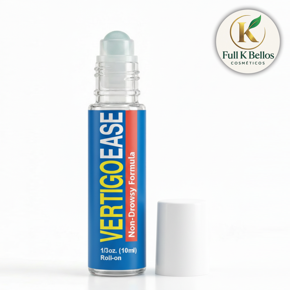 Roll on antimareo Vertigo Ease 10 ml con fórmula natural. Práctico, portátil y fácil de usar en viajes o uso diario.