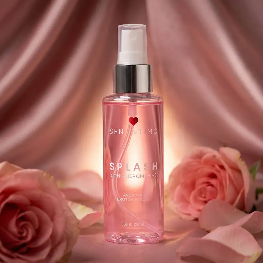 Splash íntimo con feromonas aroma femenino 60 ml. Fragancia corporal ligera con atomizador, ideal para uso diario y sensación de frescura.