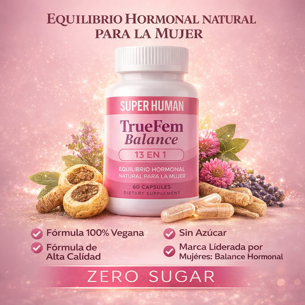 Suplemento natural para mujer en cápsulas. Apoya el bienestar y la vitalidad con ingredientes de origen vegetal.