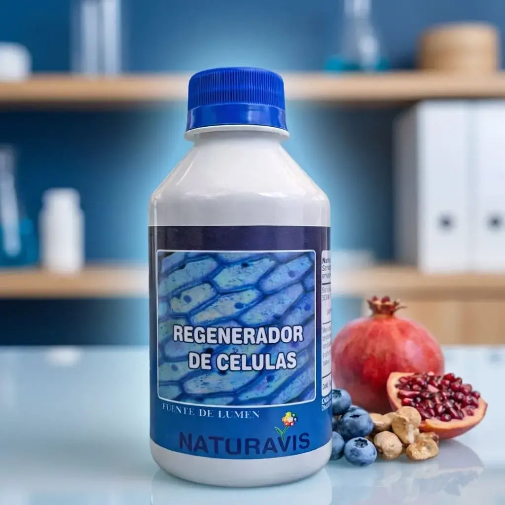 Regenerador de Células Naturavis Suplemento Homeopático para Bienestar General Equilibrio Natural Limpieza Natural y Cuidado Integral