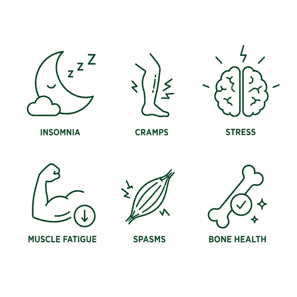 COMPLEX MAGNESIUM — El Magnesio Multi-Tipo para Dormir Profundo, Reducir el Estrés y Relajar tus Músculos