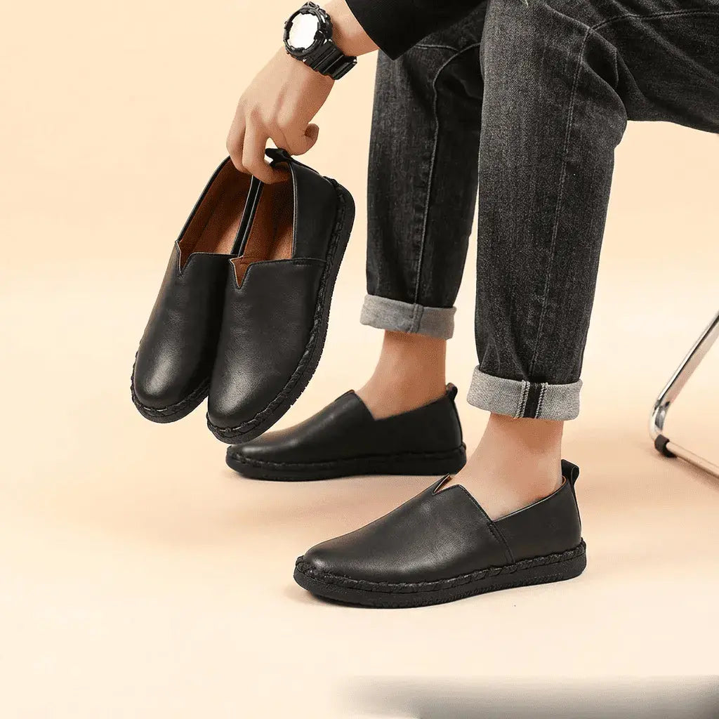 Calzado Mocasín Hombre Artesanal Flex
