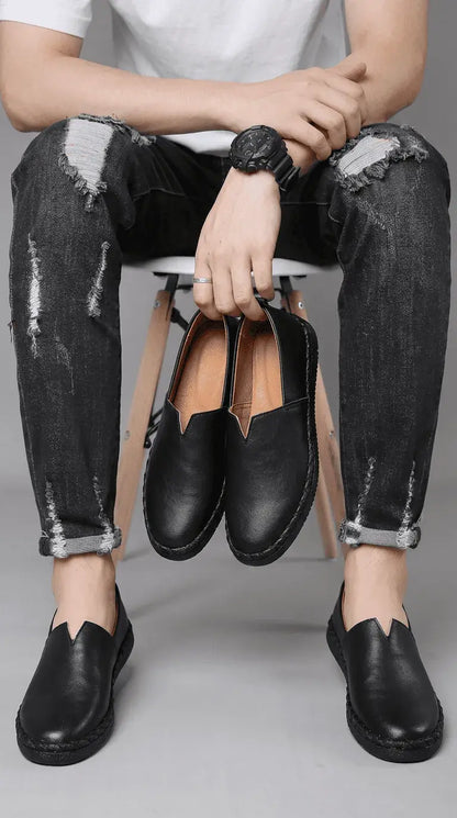 Calzado Mocasín Hombre Artesanal Flex