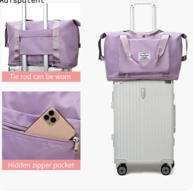Combo morral tipo Amazon + bolso + 6 piezas viajera gran capacidad organiza y lleva todo fácilmente ideal para viajes uso diario resistente y práctico