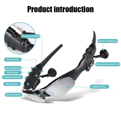 Gafas Inteligentes Bluetooth con Audio Integrado y Diseño Moderno