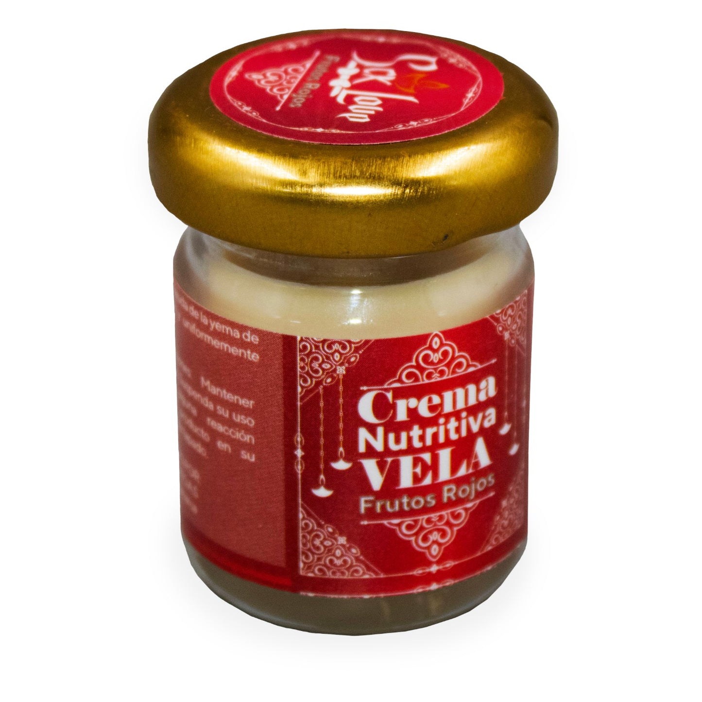 Crema Nutritiva Vela Masajeadora – Frutos Rojos – 30 g
