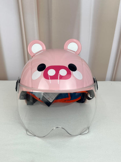 Gray helmet for bikers