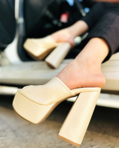 Tacón Dama Fashion Elegante – Altura 8 cm