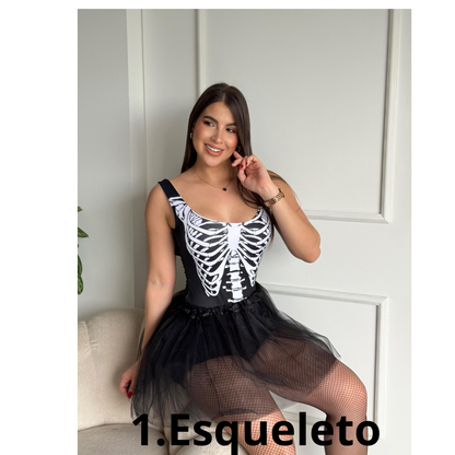 Body Halloween PIEL DE DURAZNO