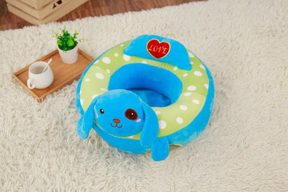 Cojín Silla Bebé Animalitos Suave y Cómodo para Sentarse