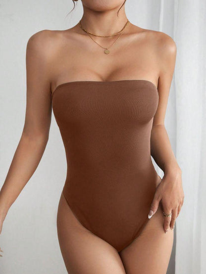 Body Strapless Moldeador Sin Tirantes Para Abdomen Y Cintura, Realce Natural Y Silueta Definida Comodidad Diaria