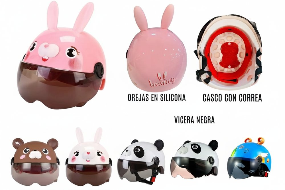 Cascos para niños y niñas evita lesiones graves en caídas protege su cabeza con seguridad confiable casco infantil protección bicicleta patinaje