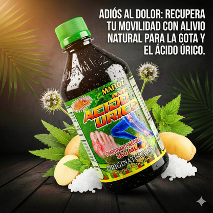 07i ácido úrico apoyo al bienestar articular y equilibrio fórmula natural uso diario práctico