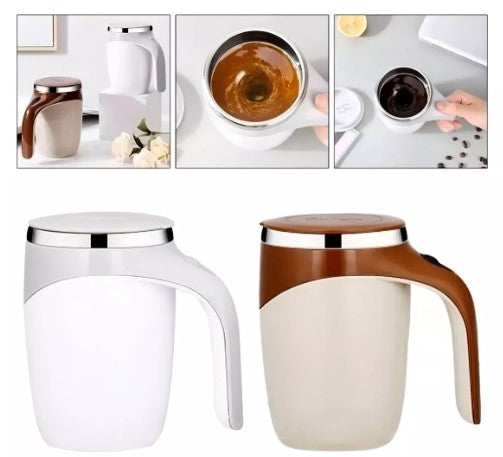 Taza Mug Mezcladora Recargable Automática Portátil