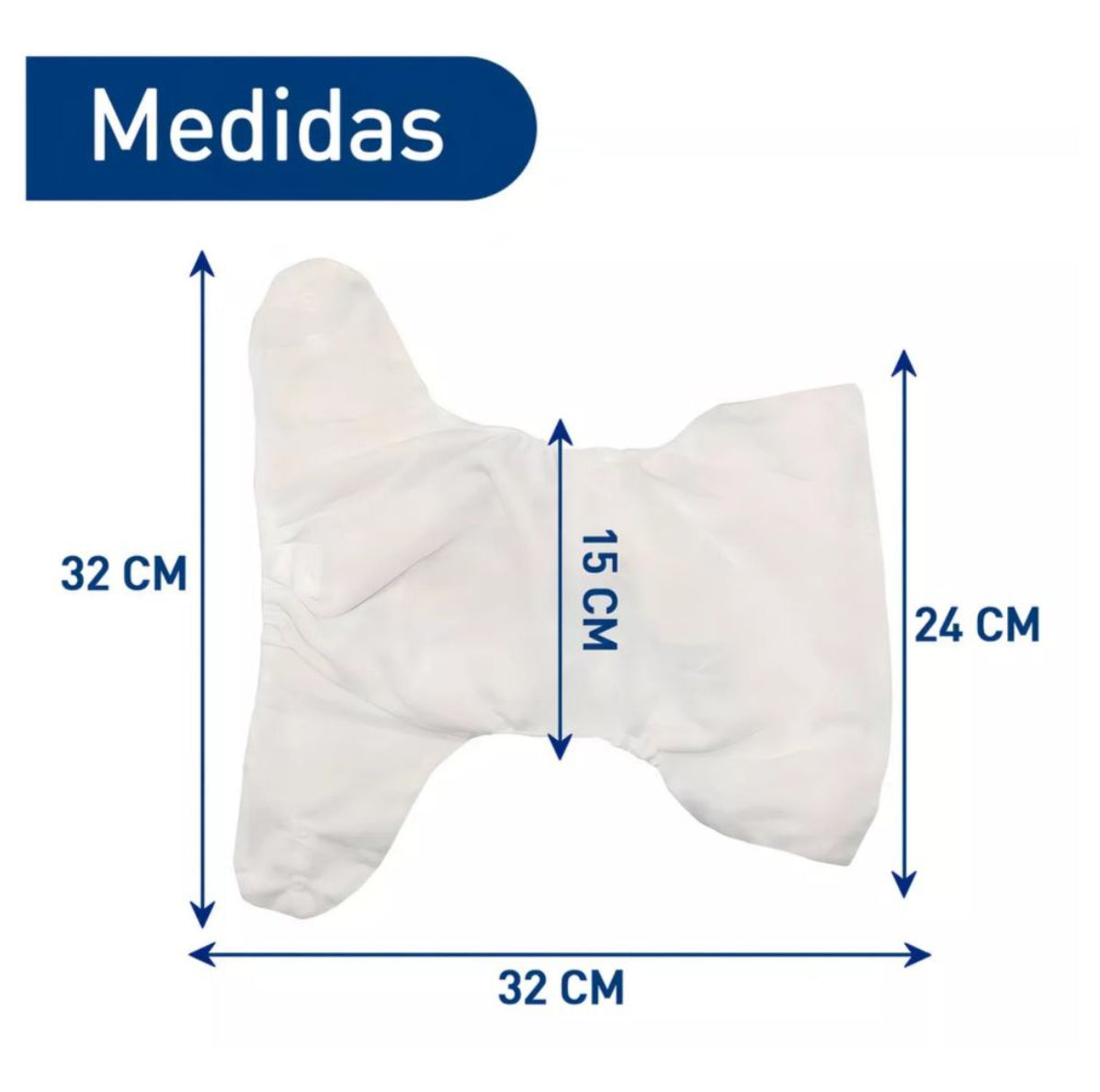 Pañal de Tela Lavable Ajustable para Bebé Reutilizable