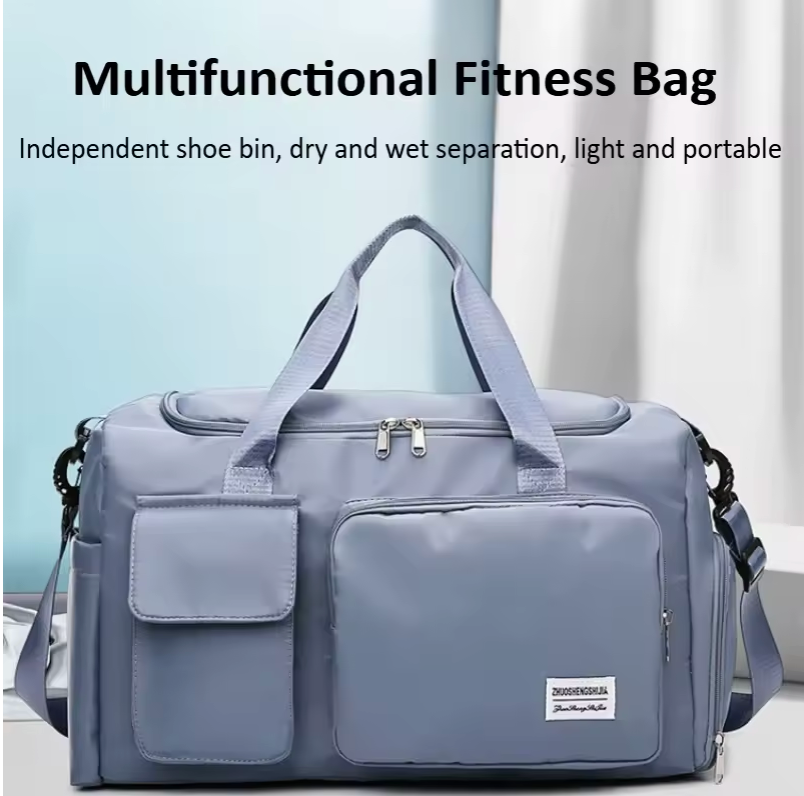 Bolso de Viaje Alargado Multifuncional de Gran Capacidad