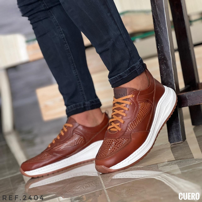 Zapato Casual para Caballero 100% Cuero – Estilo Premium con Comodidad Superior