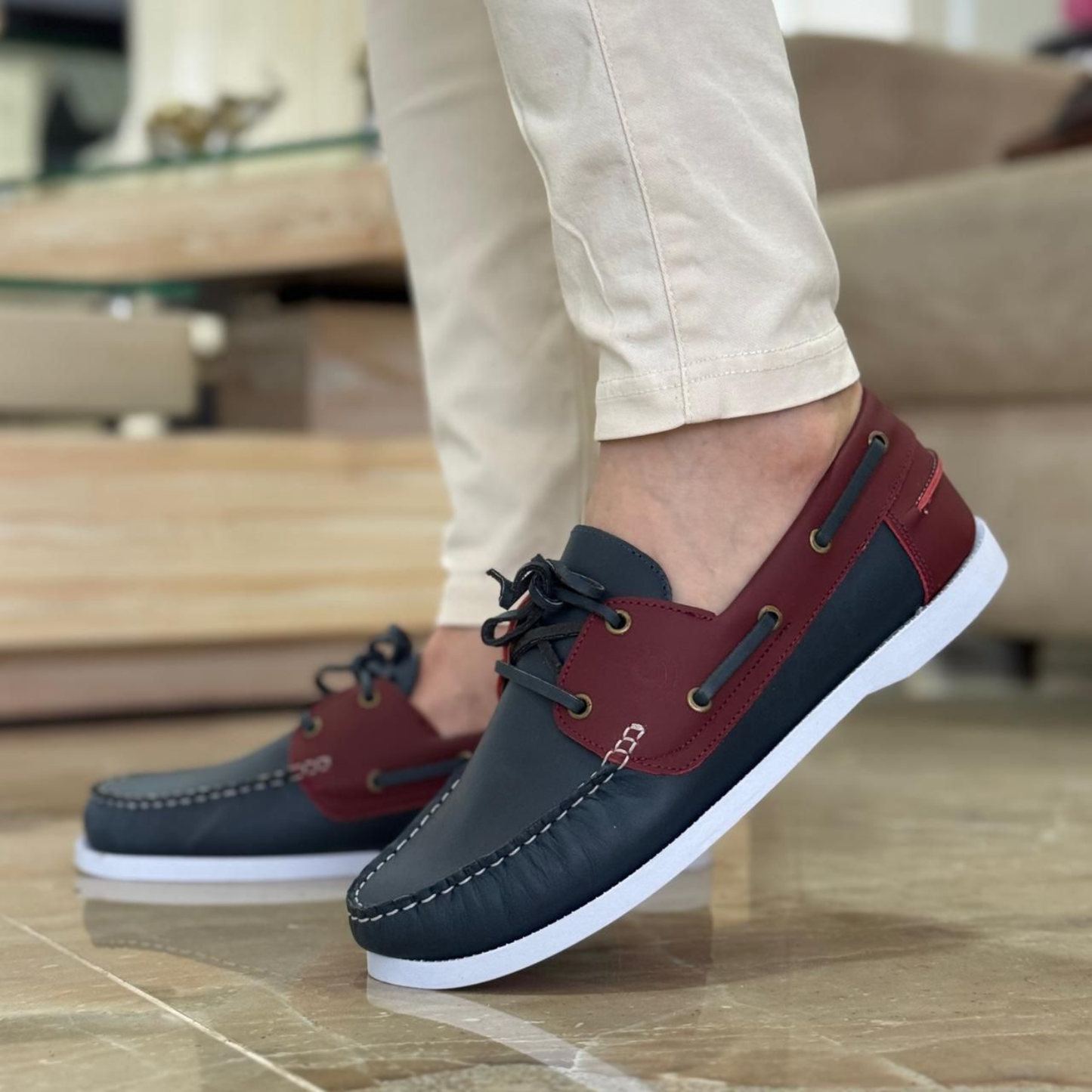 Mocasín Sperry para Caballero 100% Cuero – Estilo Náutico Premium y Confort Elegante