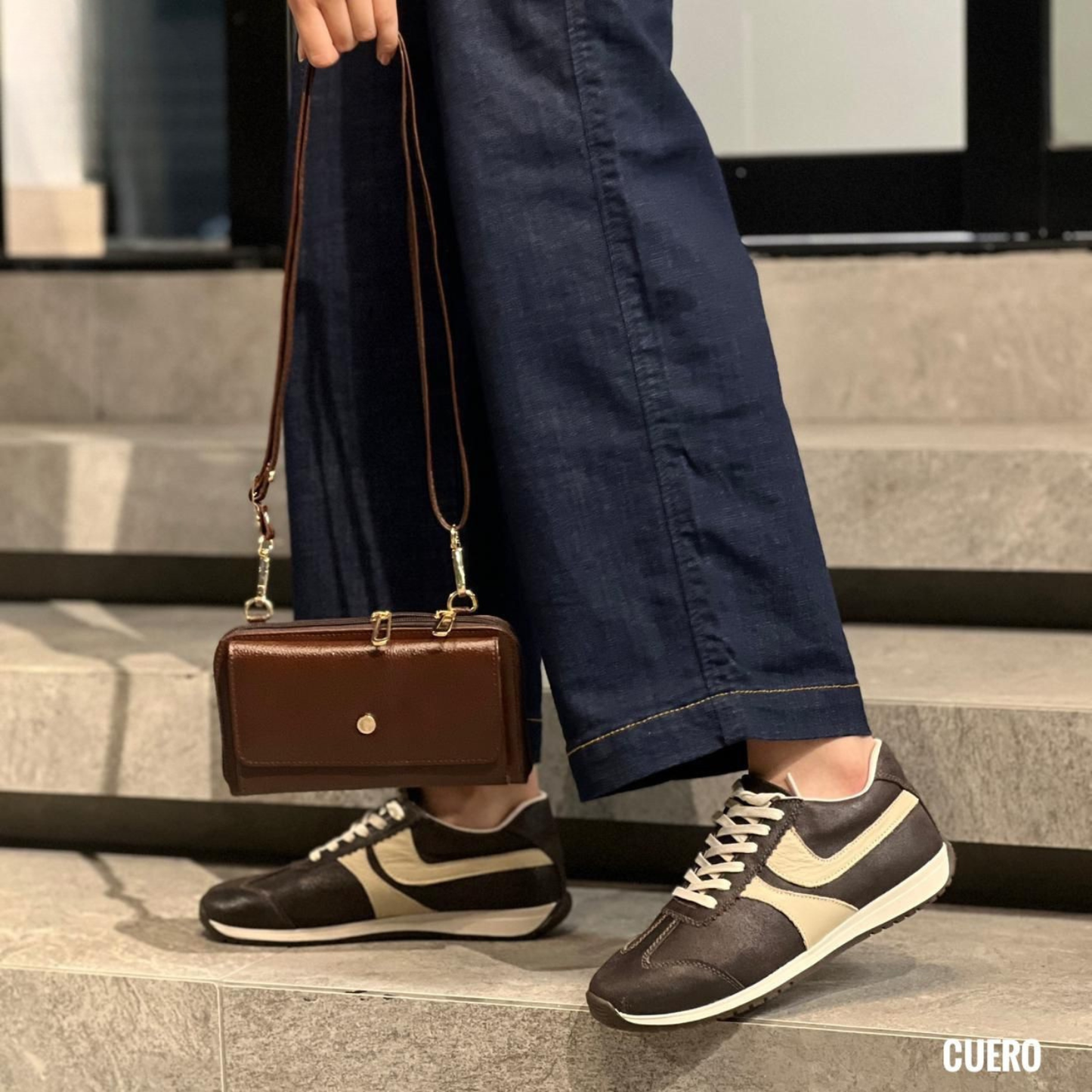 Combo Bolichero Lucca 100% Cuero – Estilo Clásico Premium con Acabado Artesana