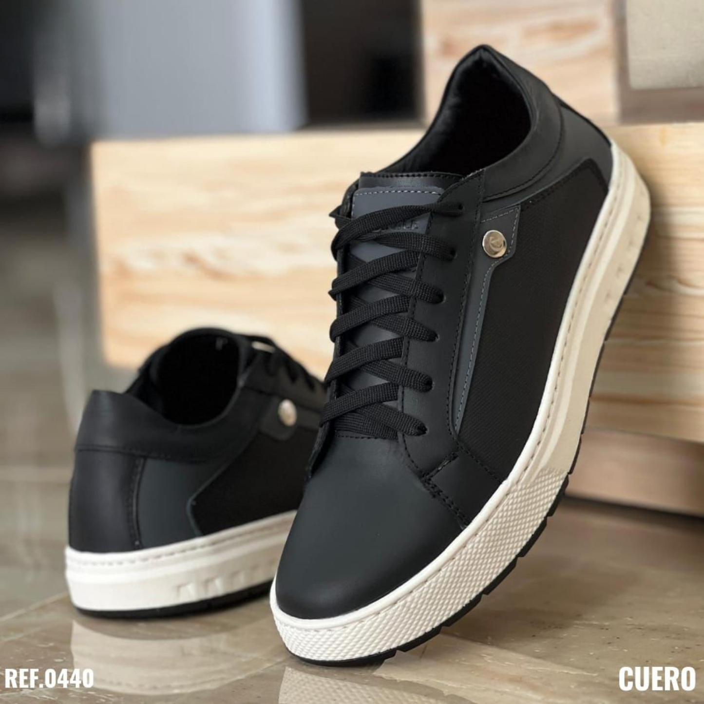 Bolichero Casual para Caballero 100% Cuero – Estilo Premium con Acabado Elegante
