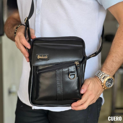 Carriel para Caballero 100% Cuero – Elegancia Artesanal con Estilo Premium