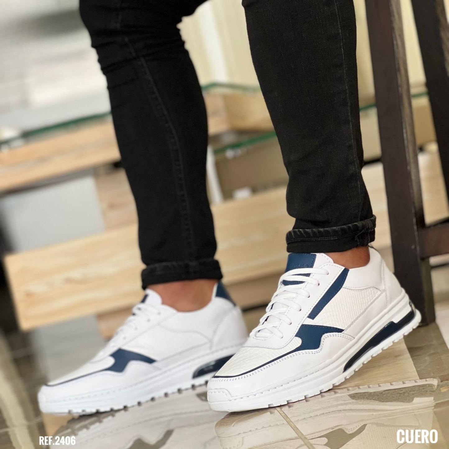 Sport Encerado para Caballero 100% Cuero – Estilo Urbano Premium con Acabado Artesanal