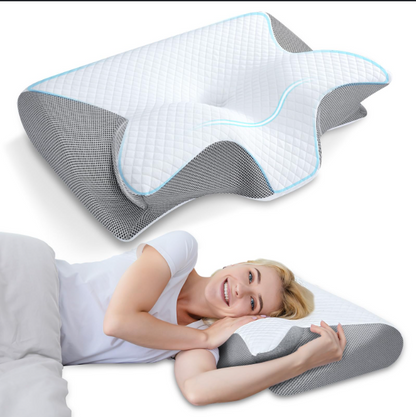 Almohada Cervical Ergonómica A1002 para Soporte de Cuello