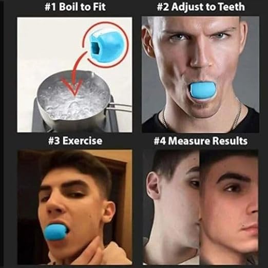 Ejercitador de Mandíbula DROPS – Dispositivo de Resistencia para Entrenamiento Facial