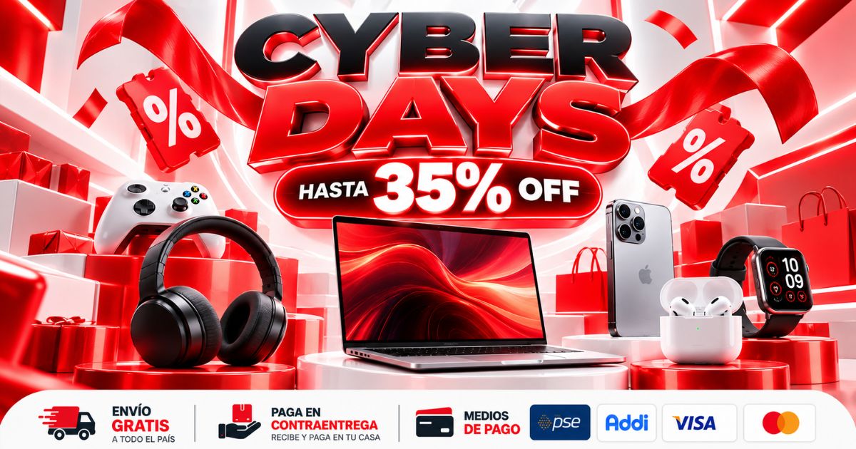 Cyber Days: hasta 35% de descuento