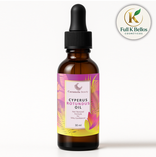 Aceite corporal con Cyperus Rotundus que ayuda a reducir el crecimiento del vello e hidratar la piel. Kit x2 ideal para uso diario post depilación.