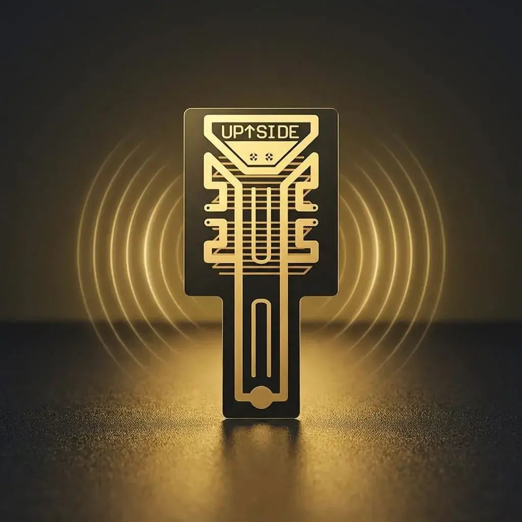 Amplificador de señal adhesivo para celular que ayuda a mejorar la recepción en zonas de baja cobertura. Compatible con múltiples dispositivos.
