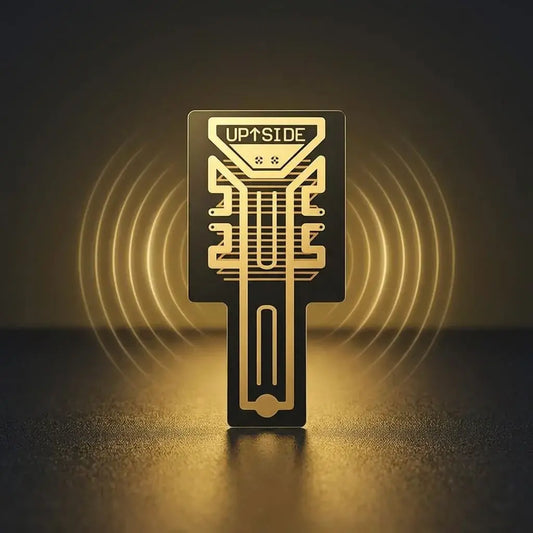 Amplificador de señal adhesivo para celular que ayuda a mejorar la recepción en zonas de baja cobertura. Compatible con múltiples dispositivos.