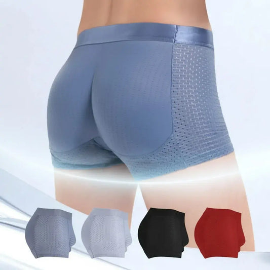 Bóxer transpirable para hombre con tela ligera, secado rápido y ajuste cómodo. Ideal para uso diario, deporte, trabajo y largas jornadas.