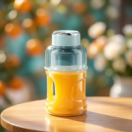 Barril de jugo con doble tapa hermética, ideal para almacenar y servir bebidas en la cocina de forma práctica y segura.