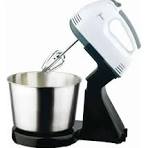 Batidora de mano Scarllet 500W con bowl de 4L, 5 velocidades y función turbo. Ideal para mezclar y batir grandes cantidades de forma rápida y eficiente.