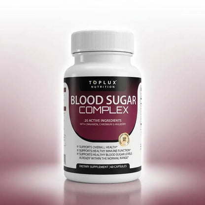 Suplemento natural que ayuda a controlar los niveles de azúcar en sangre como parte de un estilo de vida saludable y consciente.