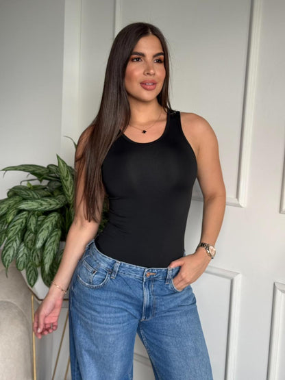 Compra body manga sisa para mujer en tela suave y elástica, talla única con ajuste perfecto, ideal para looks cómodos y versátiles.