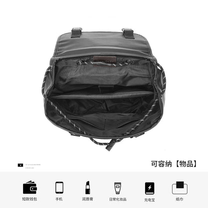 Bolso en cuero PU vintage elegante, resistente y con gran capacidad. Ideal para uso diario, trabajo, viajes y organización práctica con estilo.