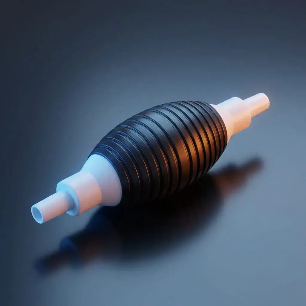 Bomba manual portátil para extracción, drenaje y trasvase de líquidos compatibles. Ideal para hogar, vehículo, camping, mantenimiento general y uso ocasional.