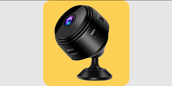 Cámara espía IP WiFi Inova 3MP con alta resolución y visión nocturna. Permite monitoreo remoto para seguridad 24 horas en hogar o negocio.