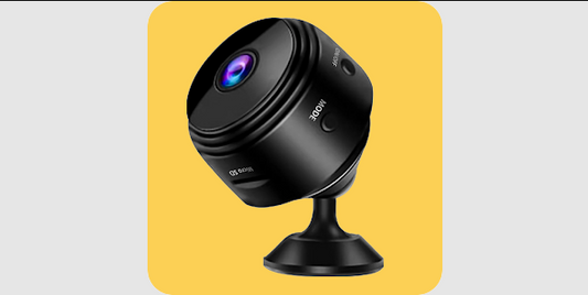 Cámara espía IP WiFi Inova 3MP con alta resolución y visión nocturna. Permite monitoreo remoto para seguridad 24 horas en hogar o negocio.
