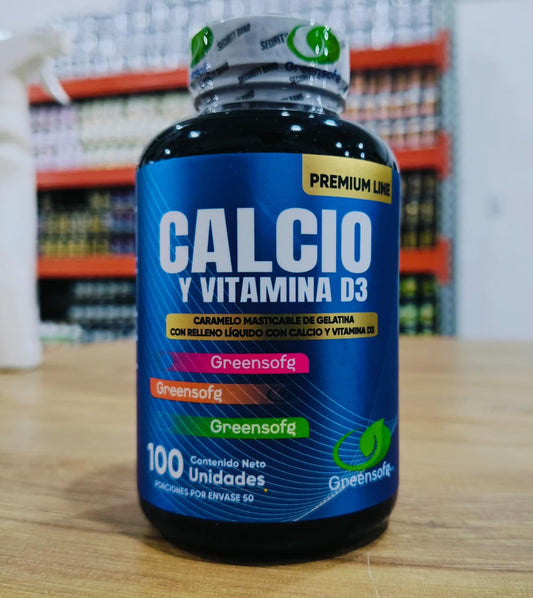 Compra Calcio + Vitamina D3, suplemento dietario para complementar el cuidado diario de huesos, dientes, músculos y bienestar general dentro de una alimentación balanceada.