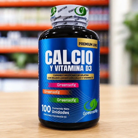 Compra Calcio + Vitamina D3, suplemento dietario para complementar el cuidado diario de huesos, dientes, músculos y bienestar general dentro de una alimentación balanceada.