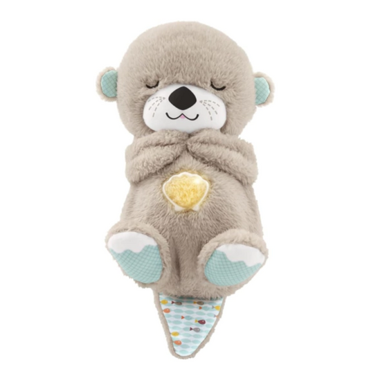 Calentador de biberón portátil recargable con control de temperatura más peluche nutria calmante. Ideal para alimentar y relajar al bebé en cualquier lugar.